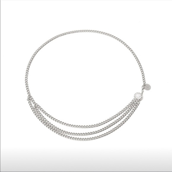 Vintage gold&silver multi layer waist chain *NWT* - Picture 5 of 8